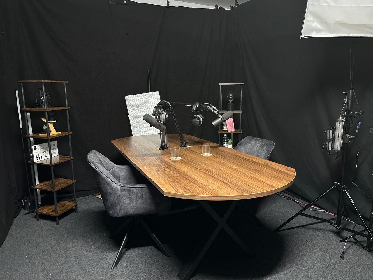 Unser Podcast-Studio
